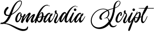 Lombardia Script Font