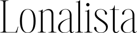 Lonalista Font