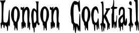 London Cocktail Font
