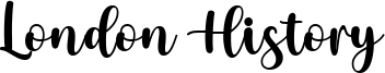 London History Font