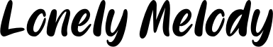 Lonely Melody Font