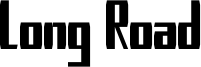 Long Road Font