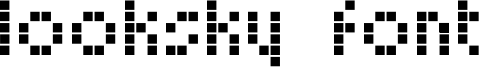 Looksky Font Font