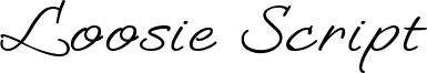 Loosiescript.ttf