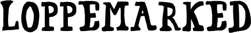Loppemarked Font