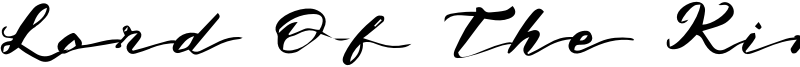 Lord Of The King Font