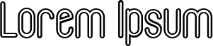 Lorem Ipsum Font