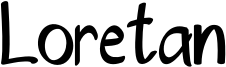 Loretan Font