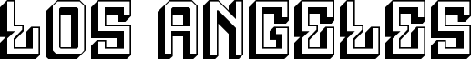 Los Angeles Font