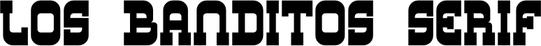 Los Banditos Serif Font