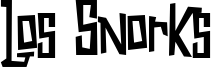 Los Snorks Font
