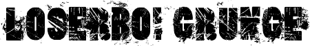 Loserboi Grunge Font