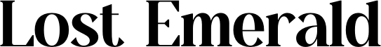 Lost Emerald Font