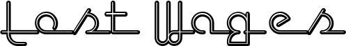 Lost Wages Font