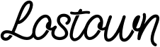 Lostown Font
