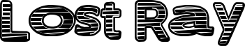 Lost Ray Font