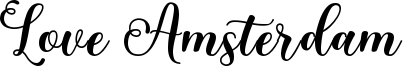 Love Amsterdam.otf
