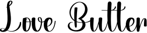 Love Butter Font