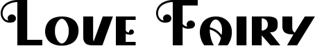 Love Fairy Font