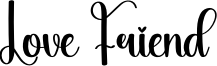 Love Friend Font