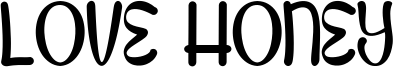 Love Honey Font
