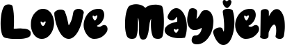 Love Mayjen Font