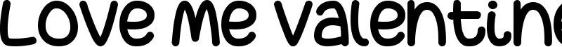 Love Me Valentines Font