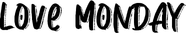 Love Monday Font