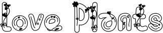 Love Plants Font