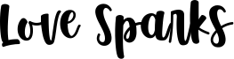Love Sparks Font