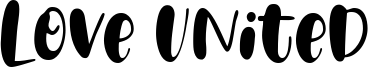 Love United Font