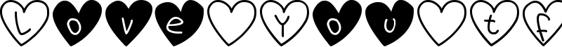 Love You TFB Font