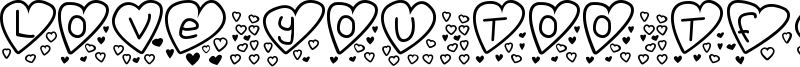 Love you too TFB Font
