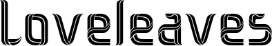 Loveleaves Font