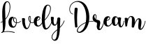 Lovely Dream Font
