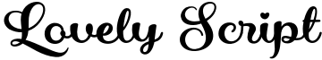 Lovely Script.otf