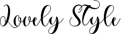 Lovely Style Font