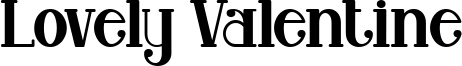 Lovely Valentine Font
