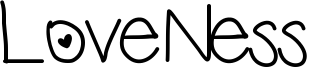LoveNess Font