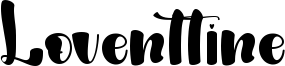Loventtine Font