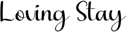 Loving Stay Font