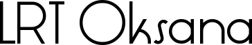 LRT Oksana Font