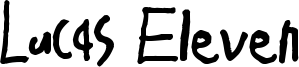 Lucas Eleven.ttf