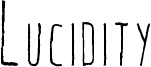 Lucidity Font