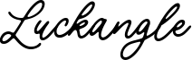 Luckangle Font
