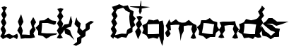 Lucky Diamonds Font