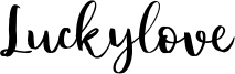 Luckylove Font