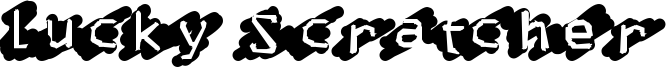 Lucky Scratcher Font