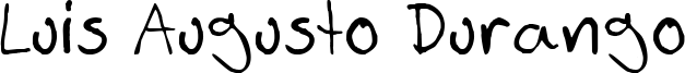 Luis Augusto Durango Font