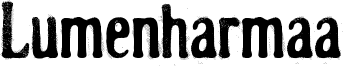 Lumenharmaa Font